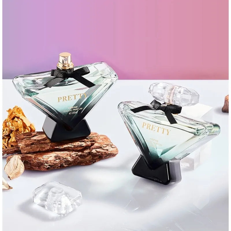 Beautiful Flawless Perfume 100ml – Fruity Floral Scent with Bergamot Peach Jasmine and Musk Long-Lasting Fragrance for All Skin