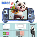 Anbernic rg556 console de jogos portátil 5.48 polegadas tela amoled 1080*1920 a