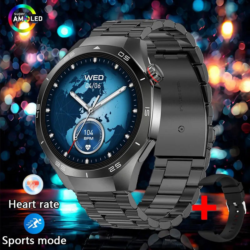 Classic Smart Watch 5Pro 1.53-inch 360*360 HD Screen GPS Motion Track Recording Multiple Sport Modes Bluetooth Call Smartwatches