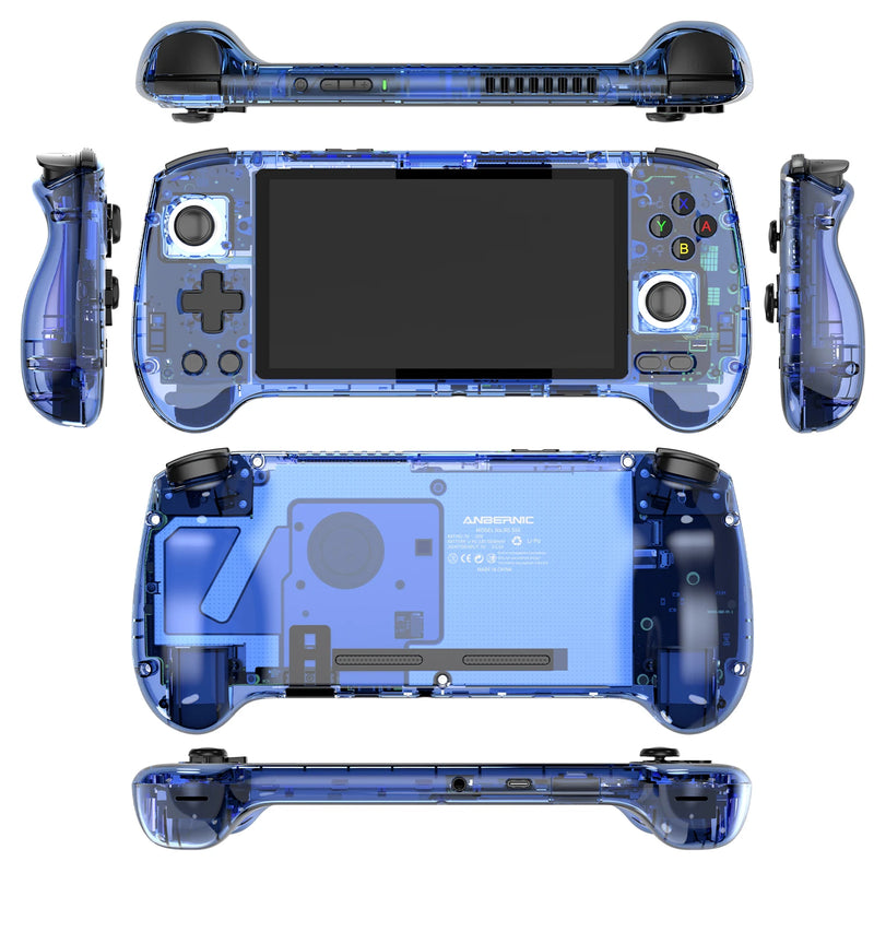 Anbernic rg556 console de jogos portátil 5.48 polegadas tela amoled 1080*1920 a