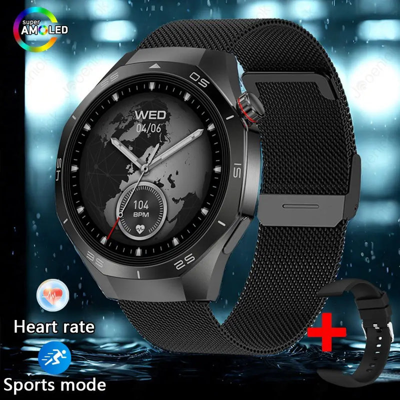 Classic Smart Watch 5Pro 1.53-inch 360*360 HD Screen GPS Motion Track Recording Multiple Sport Modes Bluetooth Call Smartwatches