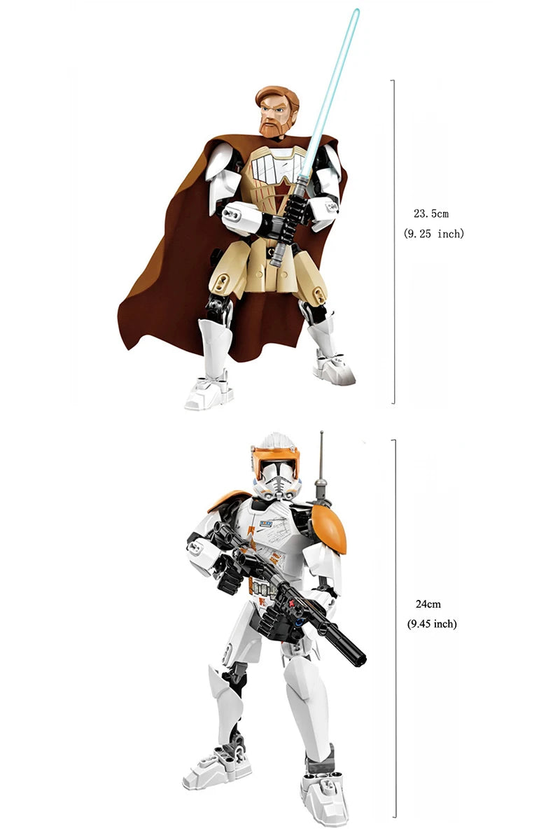 Coleção de bonecos Action Figure Star Wars