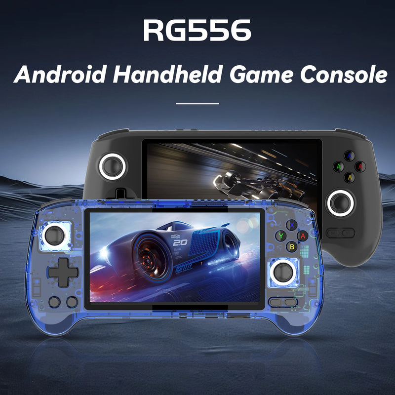 Anbernic rg556 console de jogos portátil 5.48 polegadas tela amoled 1080*1920 a
