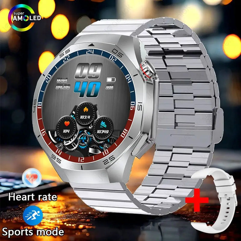 Classic Smart Watch 5Pro 1.53-inch 360*360 HD Screen GPS Motion Track Recording Multiple Sport Modes Bluetooth Call Smartwatches