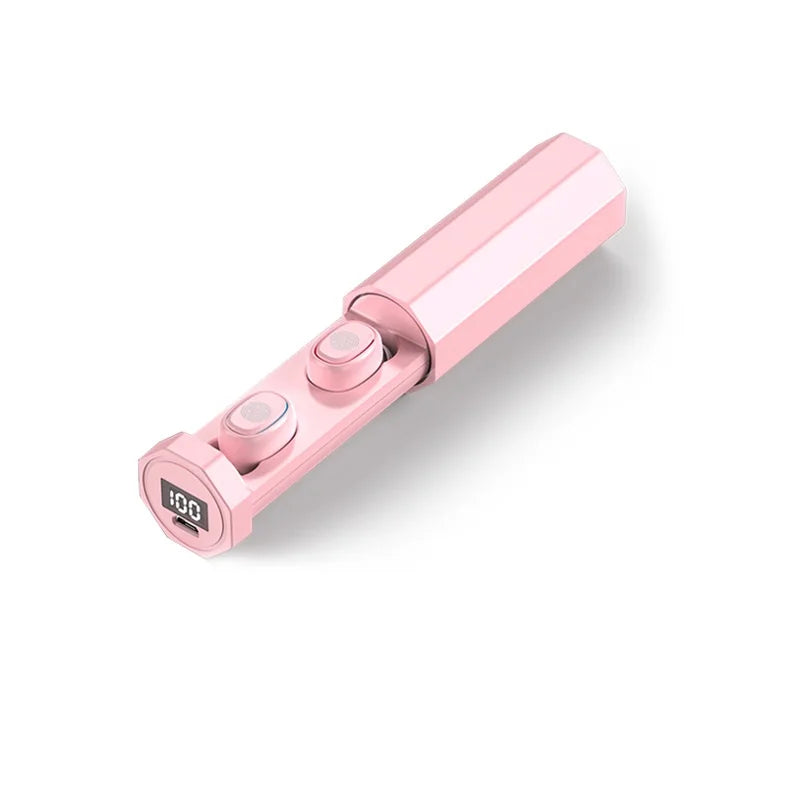 B9 fone de ouvido Bluetooth sem fio, intra-auricular binaural, metal fosco, IPX6