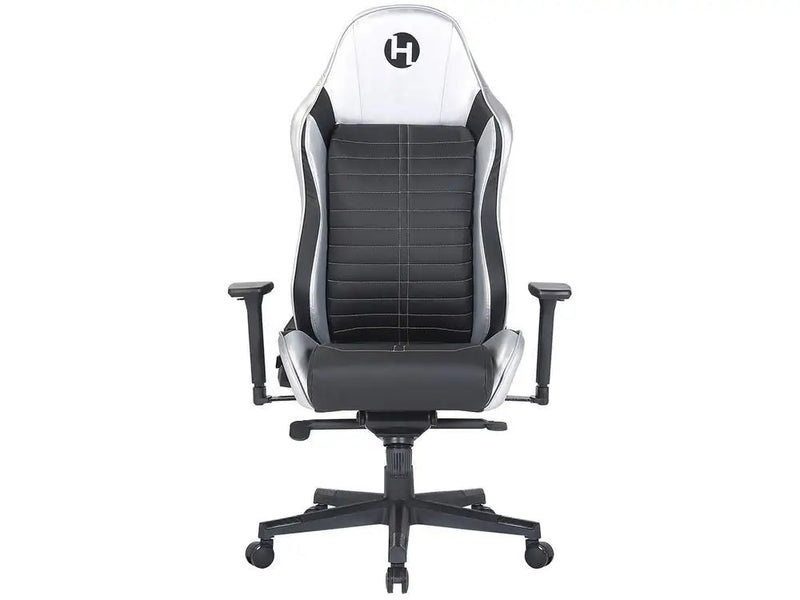 Cadeira Gamer Techni Sport Reclinável Giratória Preta e Prata TS62