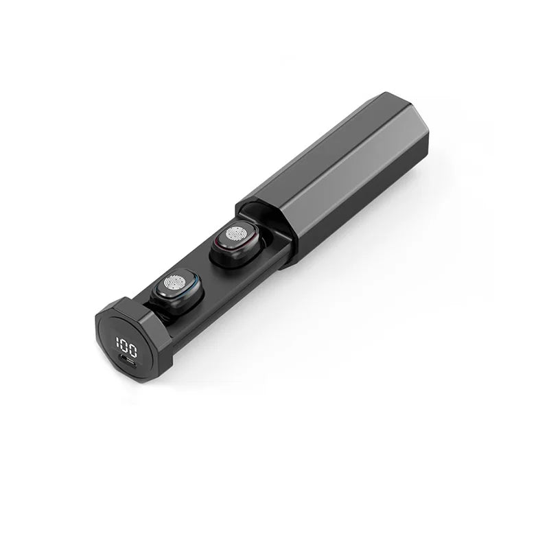 B9 fone de ouvido Bluetooth sem fio, intra-auricular binaural, metal fosco, IPX6