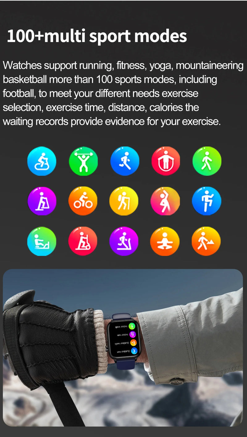 2025 New ECG+PPG Smart Watch Women Heart Rate Blood Lipid Uric Acid Women Menstrual Health Tracker Smartwatches For Android iOS