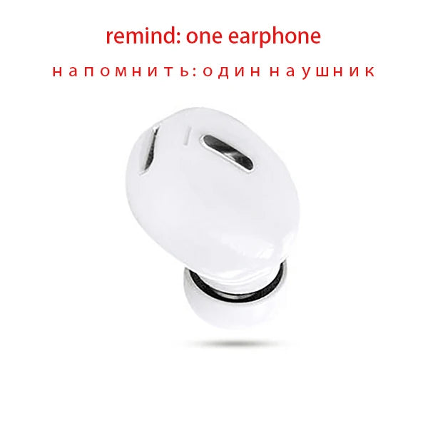 X9 Wireless Earphone Bluetooth-compatible 5.0 With Mic Single in-Ear Sports Headset For Xiaomi Huawei Stereo Sound Headphones