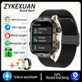 2025 For Xiaomi New Rugged Military GPS Smart Watch Men Bluetooth Call Health Monitoring AI Voice Sports Waterproof Smartwatches