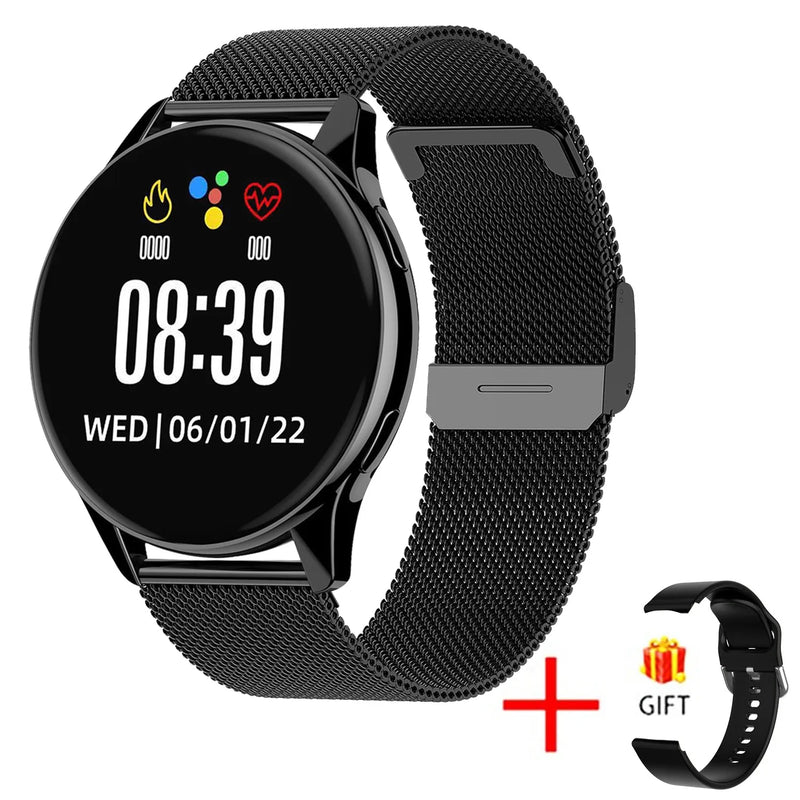 New Women Bluetooth Call Smart Watch HeartRate Blood Pressure Monitoring Smartwatches Waterproof Men Smartwatch For Samsung IOS